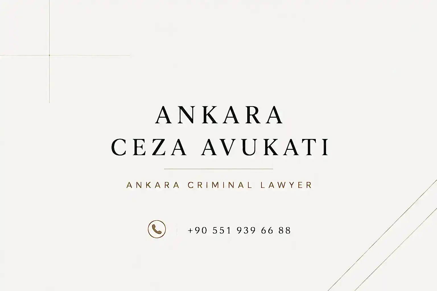 Ankara Ceza Avukatı