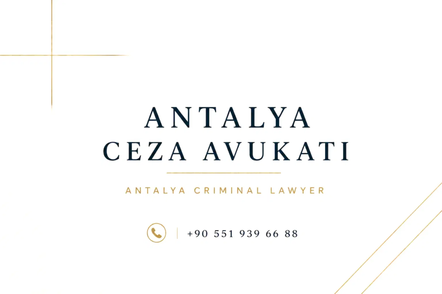 Antalya Ceza Avukatı